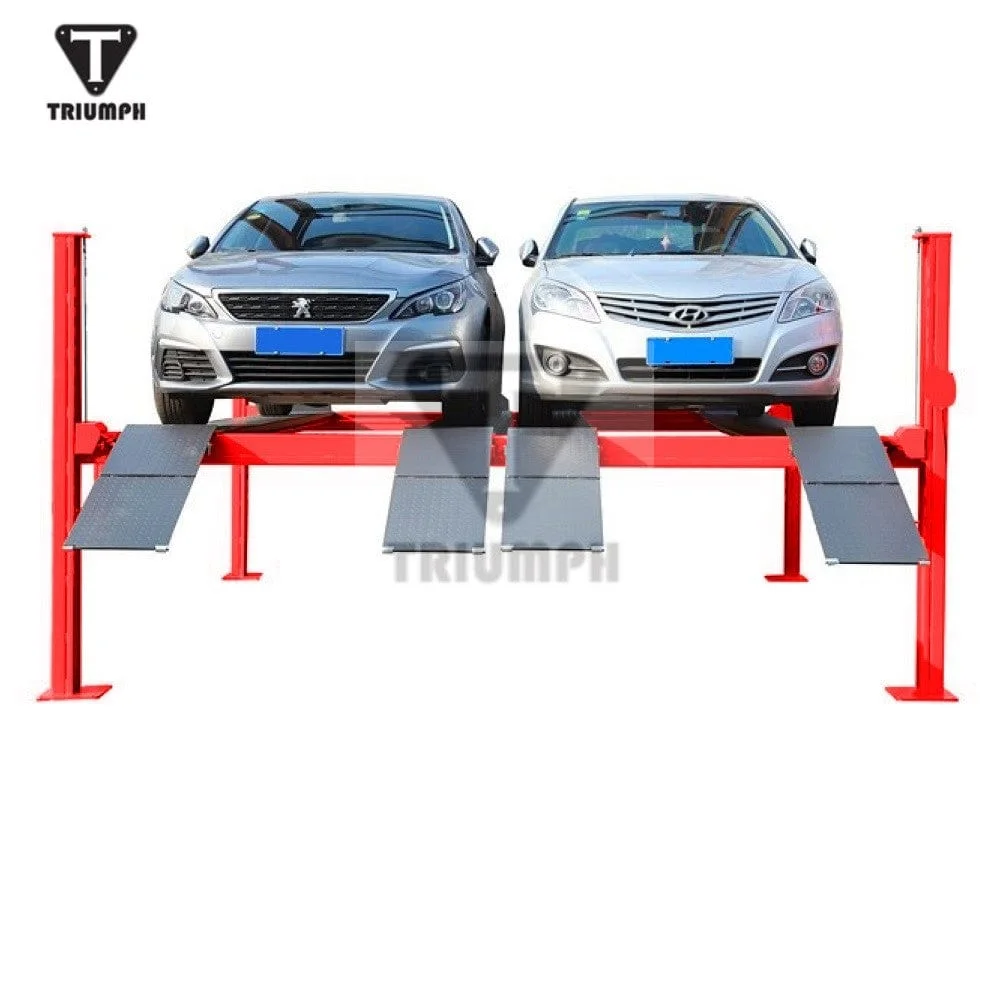 Triumph NSS9000 9,000 lb. 4-Post Vehicle Storage Lift – Factory-Direct Savings