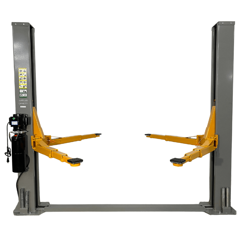 Triumph® NT-9FP 9,000-lb. Capacity Two-Post Lift | The Heavy-Duty Low-Ceiling Specialist | Factory-Direct Premium Value