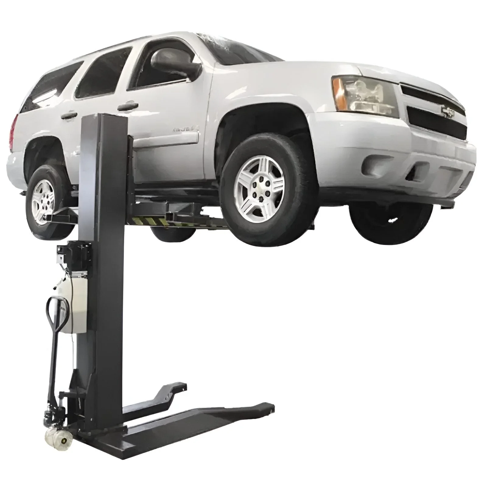 Atlas PSP-6000 6,000 lb. Portable Single Post Lift – Low Profile Series – Factory-Direct Savings