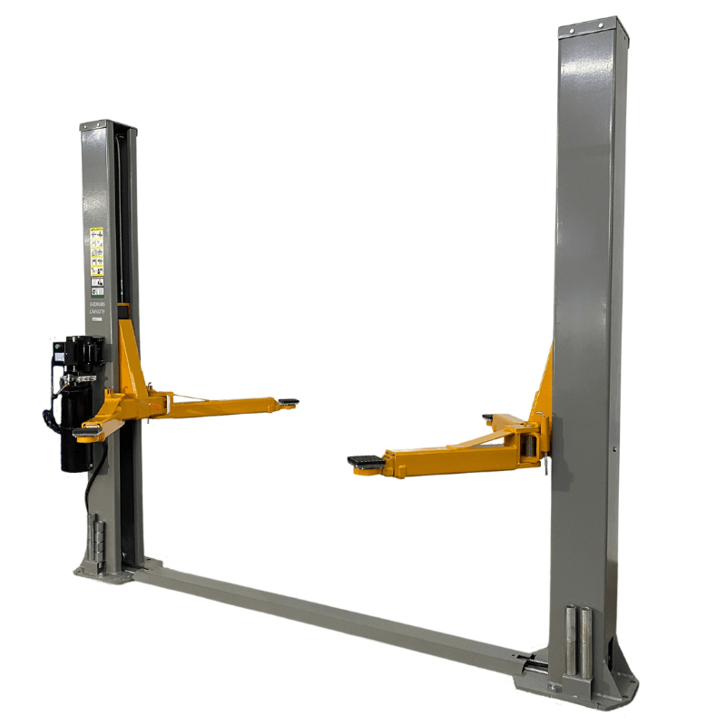 Triumph® NT-9FP 9,000-lb. Capacity Two-Post Lift | The Heavy-Duty Low-Ceiling Specialist | Factory-Direct Premium Value