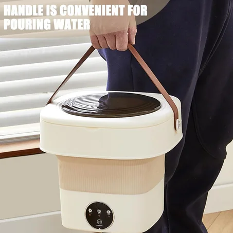 غسالة محمولة قابلة للطي