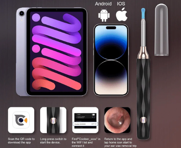 Nettoyeur dâoreille visuel