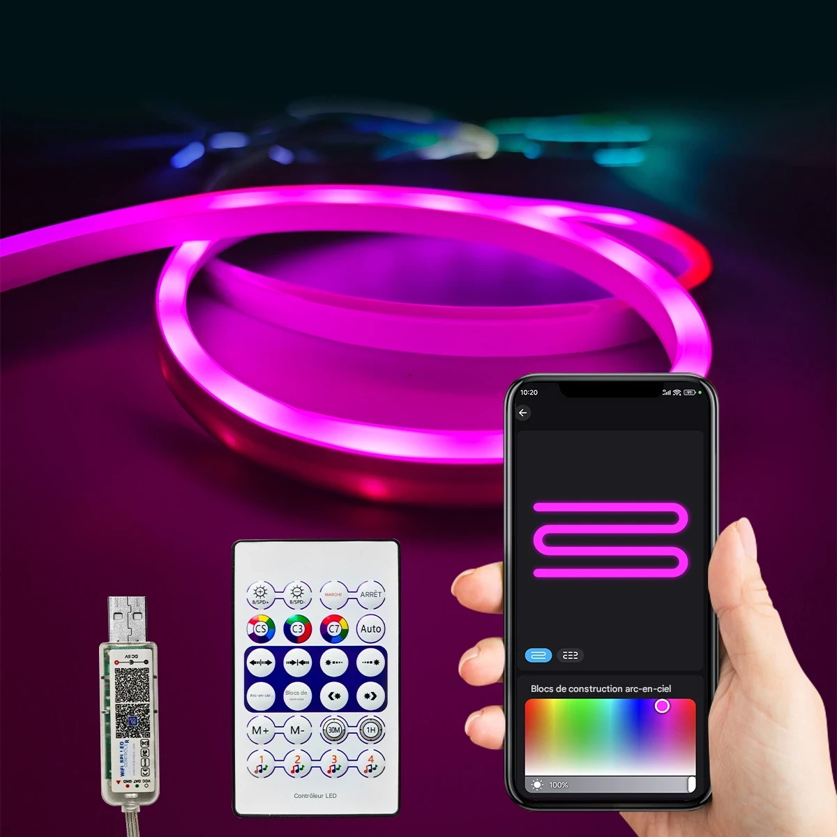 Bande LED Néon RGB