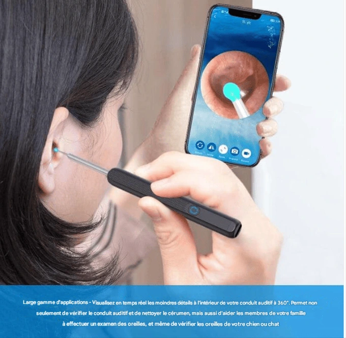 Nettoyeur d'oreille visuel intelligent sans fil  NE3