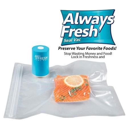 Always Fresh,Vacuum Food Sealer,emballage machine sous vide 5 pièces + pompe offerte