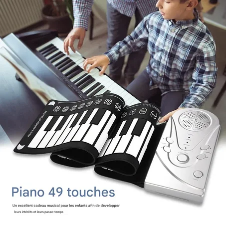 Piano Flexible Électronique Portable
