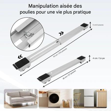 support de roulement Extensible