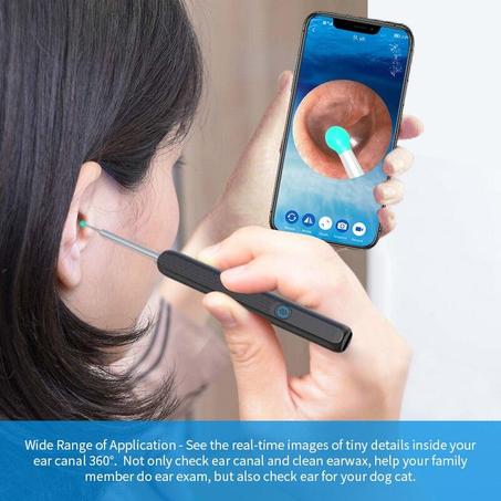 Nettoyeur d'oreille visuel intelligent sans fil