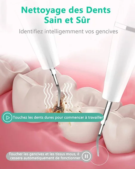 Détartreur dentaire à ultrasons 3 en 1