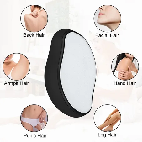 أداة إزالة الشعر الكريستالية