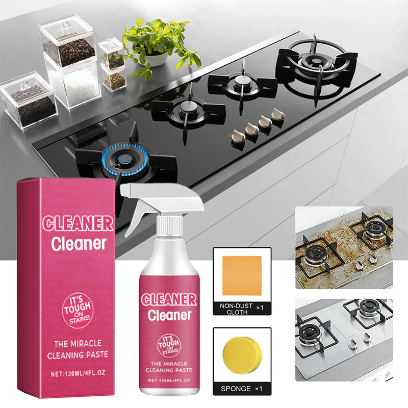 منظّف المعجزات القوي لإزالة الدهون والبقع الصعبة