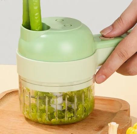 4 in 1 Handheld Electric Vegetable Slicer Set