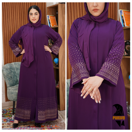 عباية إماراتية ستراس بالفولار