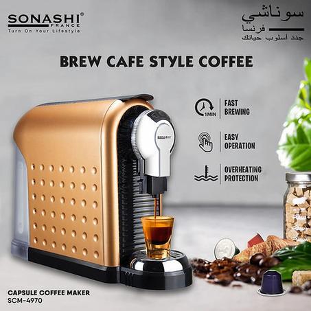 sonashi scm-4970 ألة صنع القهوة
