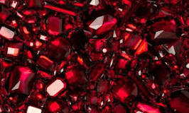 قلادة لنساء 💃 إيطالية الصنع من الزرکون الاحمر ❤️ سعر انتاج حجر الزرکون الاحمر - آراد برندینک