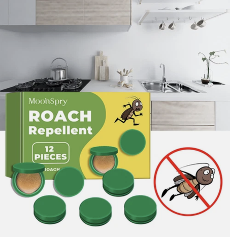طارد الصراصير MoonSpry – 🪳 حماية تدوم طويلاً بدون مواد كيميائية!