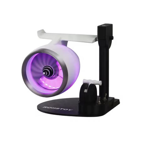 🔥 مروحة محرك نفاث بتصميم مبتكر وإضاءة LED – تجربة تبريد فريدة من نوعها!