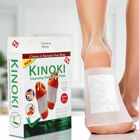 لاصقات تنظيف القدم ديتوكس كينوكي - KIYOME KINOKI