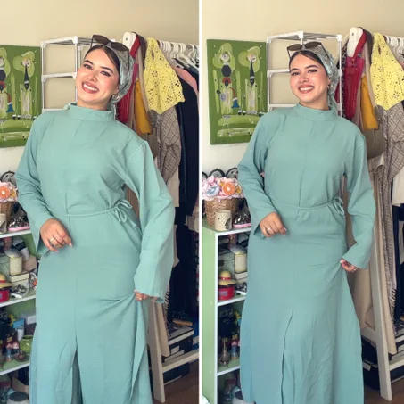 أونسومبل دريم بثوب الكريب ستايل أنيق ومرتب ✨