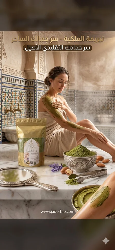 6-التبريمة الملكية الصحراوية  Ja D'or Bio - تفتيح و تقشير فوري  200 غرام