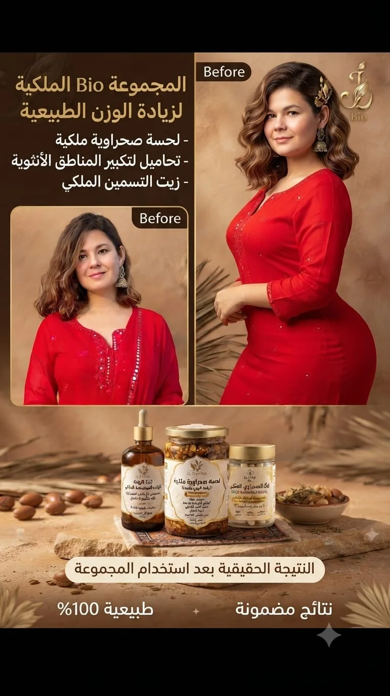 قريبا: مجموعة زيادة الوزن وتسمين المناطق الانتوية - اللحسة + التحاميل + زيت الأعشاب