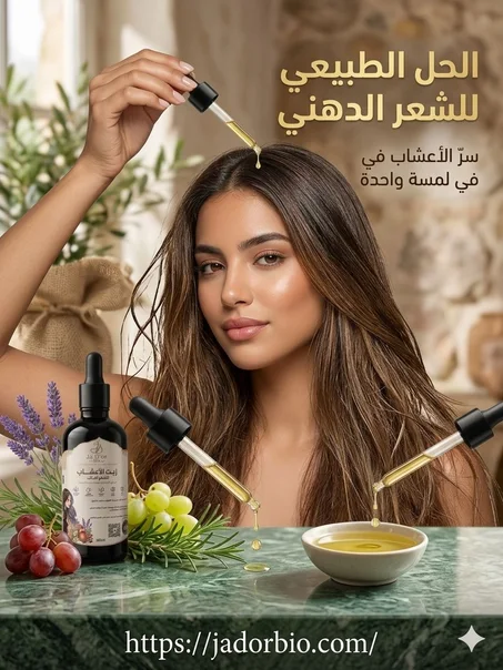 3-زيت الأعشاب الملكي الصحراوي لتساقط الشعر  الدهني