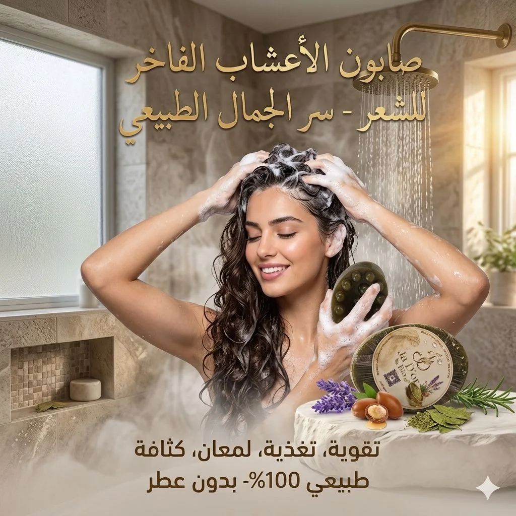 5-صابون الاعشاب Ja D'or Bio لعلاج تساقط الشعر بدون عطر