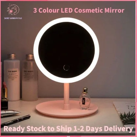 مراية ليد مضيئة دائرية تاتش