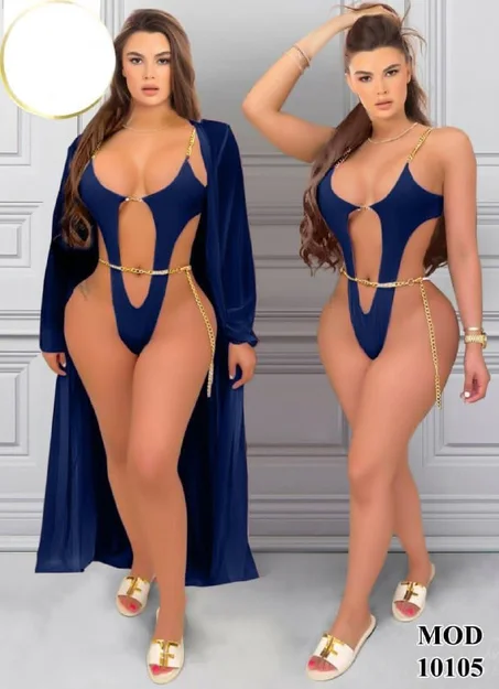 لانجيري روب تل مع مايوه 10105