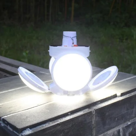 كشاف الليد الخماسي بالطاقة الشمسية