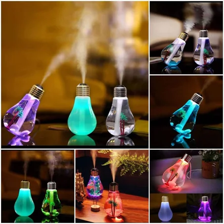 فواحة مضئيه على شكل لمبه