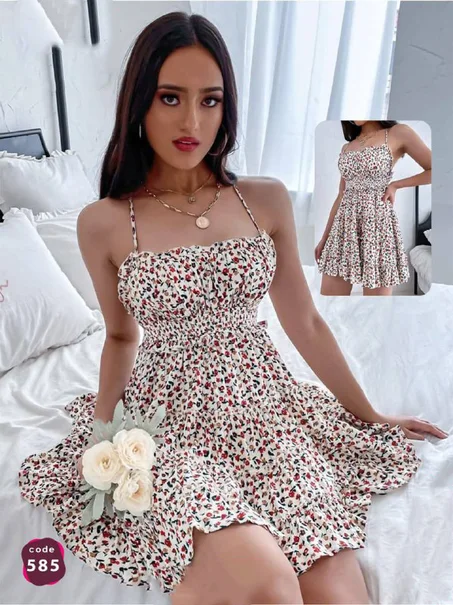 لانجيري منقط الوان الكود 585