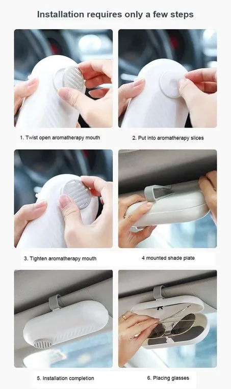 حافظة نظارة للسيارة