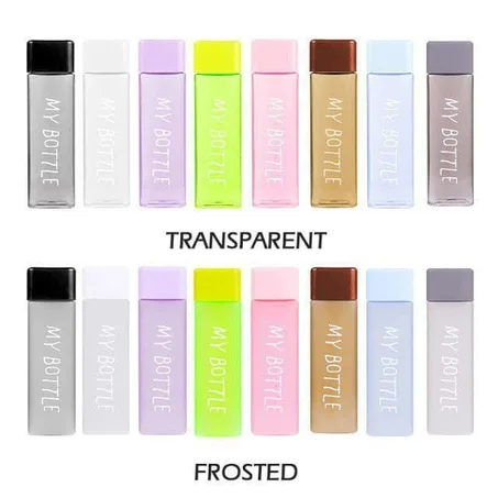 زجاجه مياه مربعه