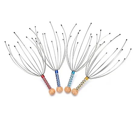 فرشة تدليك فروة الرأس الاستانلس