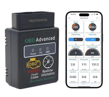 AutoSense OBD2 BT Scanner