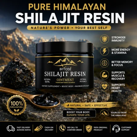 Pure Himalayan Shilajit Resin – Natural Energy & Vitality Booster