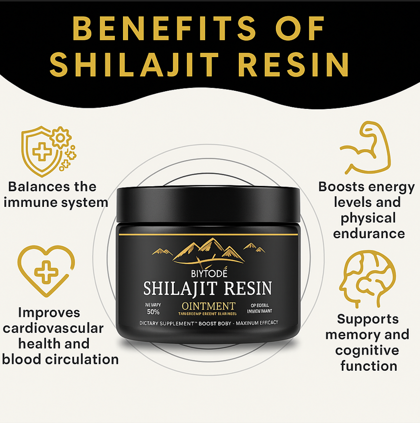 Pure Himalayan Shilajit Resin – Natural Energy & Vitality Booster