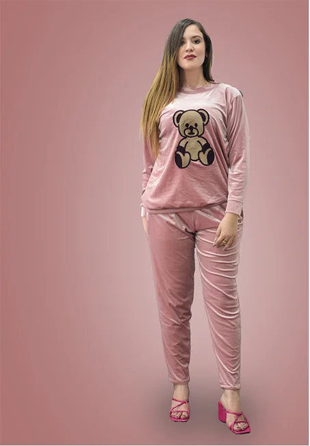 بيجـــــــاما (PYJAMA  AMARANTE ROYALE  OURS)