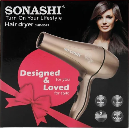 مجفف الشعر الإحترافي من سونانسي فرنسا>SONASHI Séchoir 2000 w