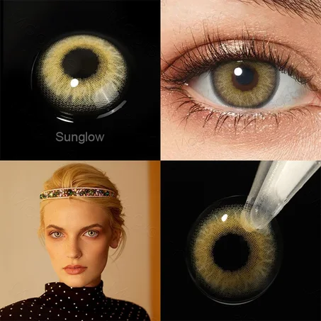 عدسات لاصقة ملونة للعيون