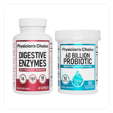 تعبت من انتفاخ البطن؟ تخلّص منه للأبد مع بروبيوتيك وإنزيمات الهضم