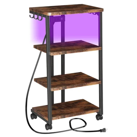 منصة وسائط ذكية من هومييجو مع إضاءة آر جي بي