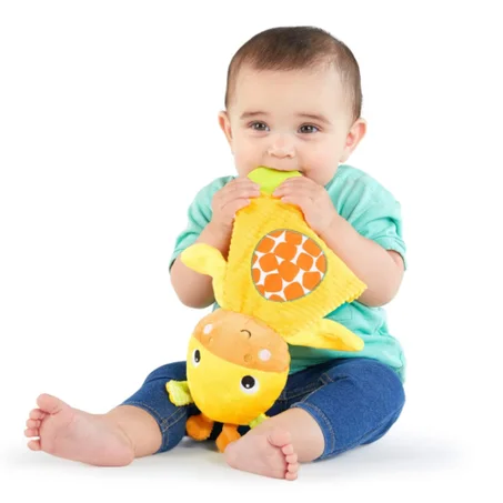 لعبة أطفال قطيفة للمضغ والتسنين من برايت ستارتس