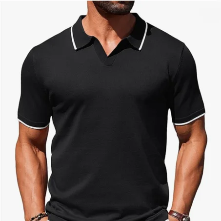 قميص بولو كوفاندي الرجالي - أناقة كلاسيكية محبوكة