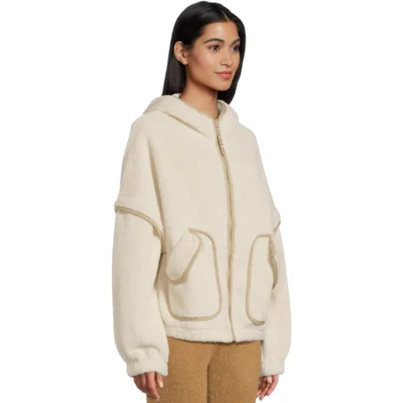 سترة النسائية ذات السحاب الكامل