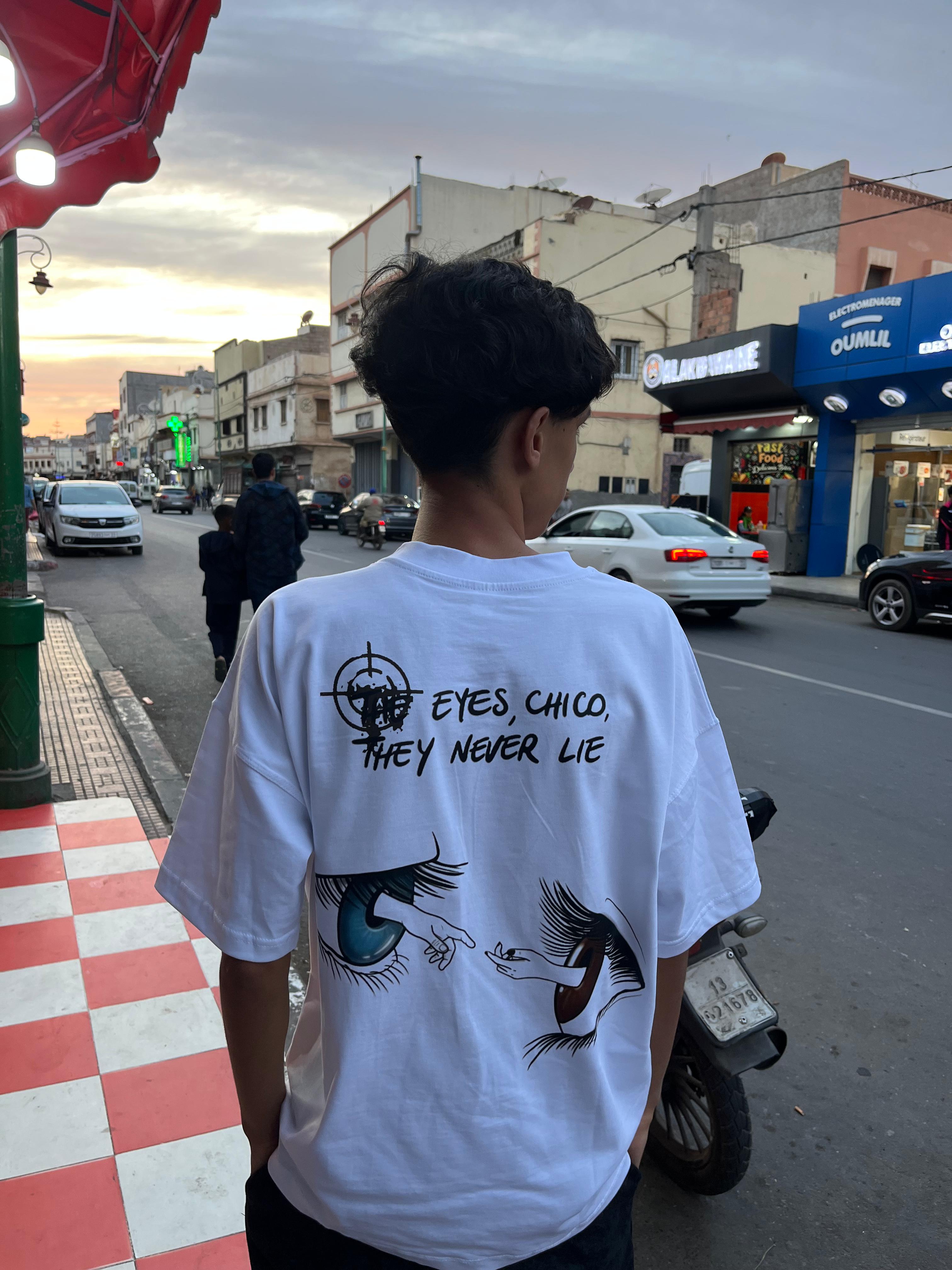 THE EYES CHICO T-SHIRT WHITE