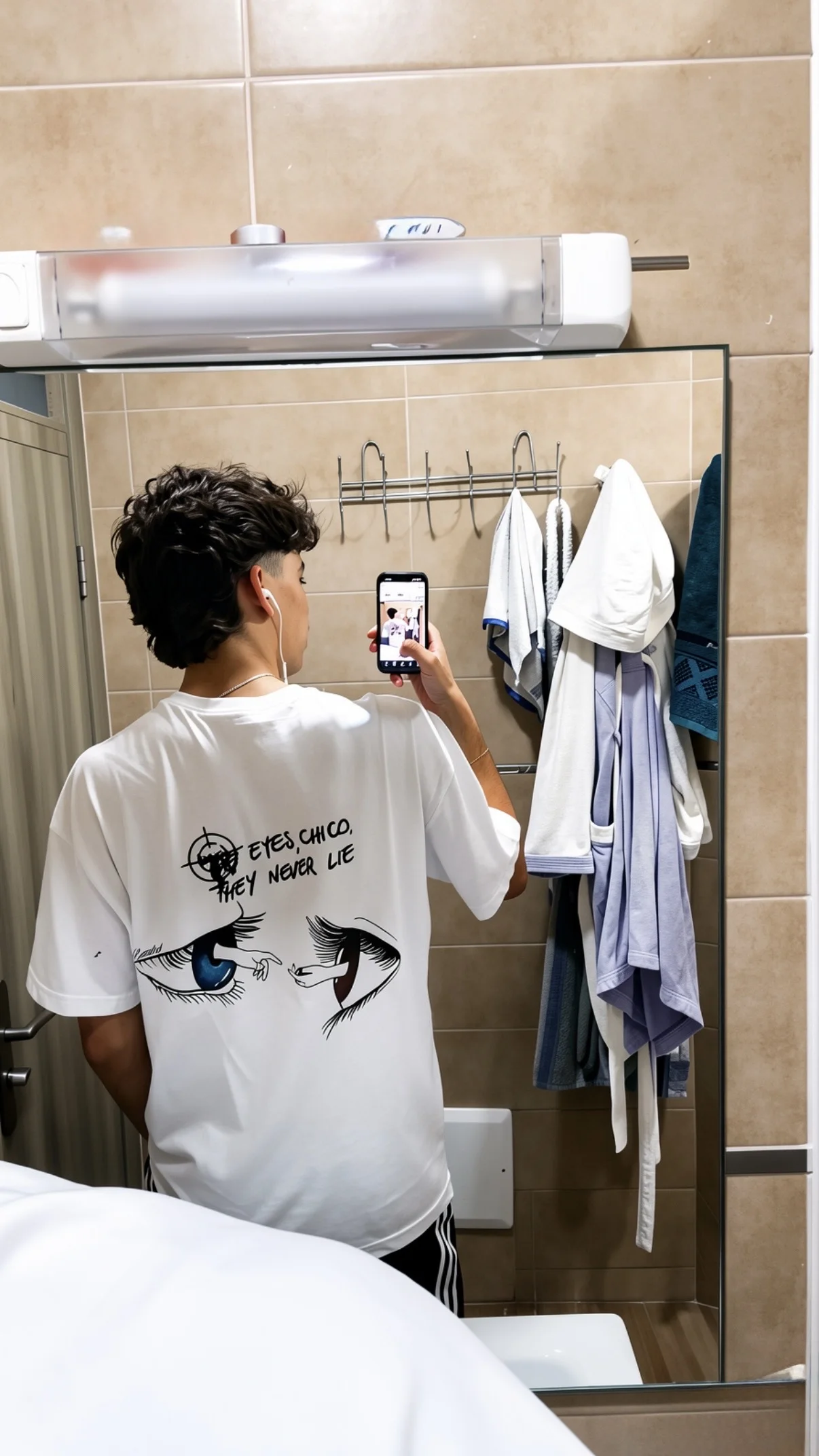 THE EYES CHICO T-SHIRT WHITE
