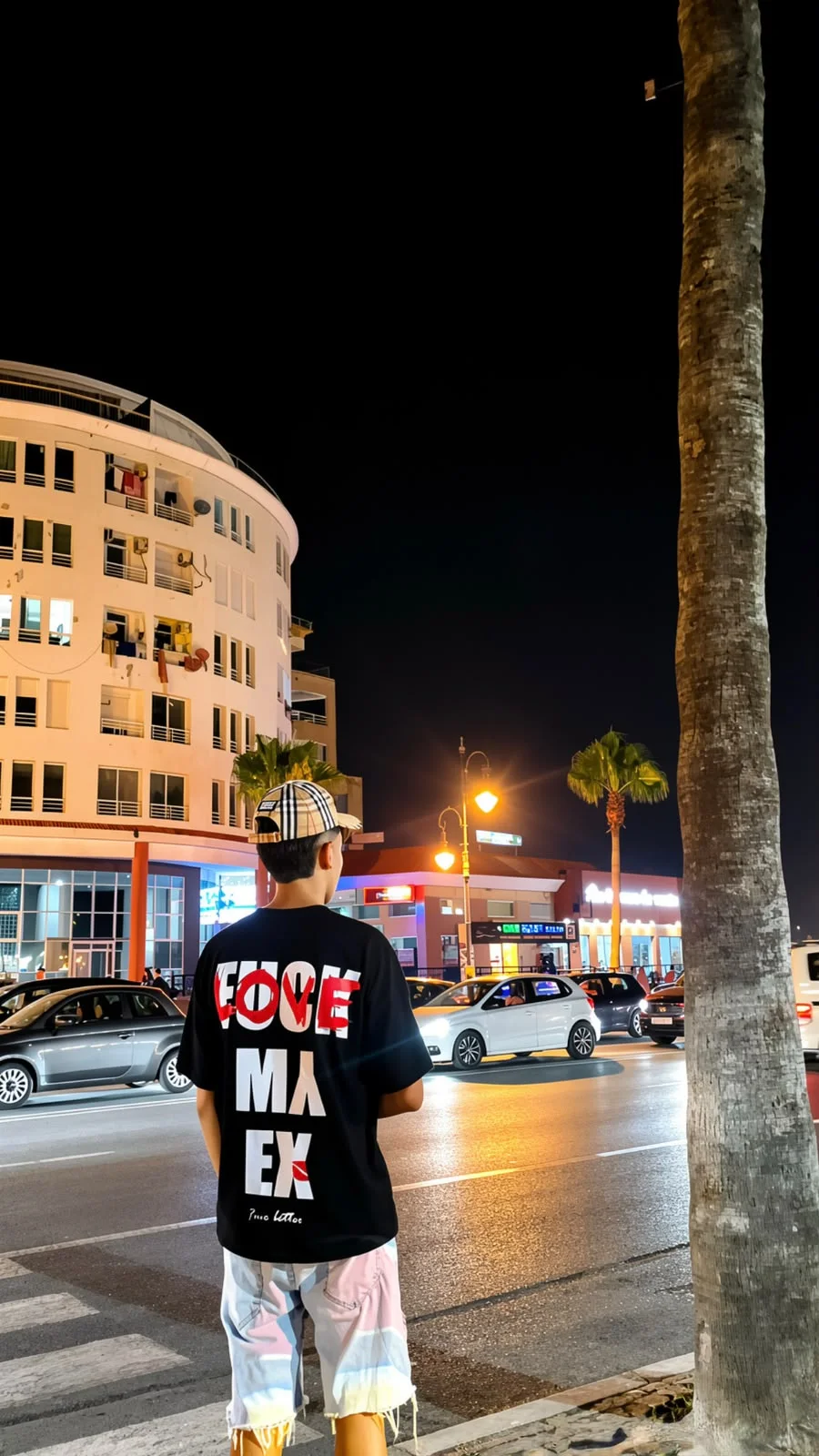FUCK LOVE LOVE MY  EX T-SHIRT BLACK