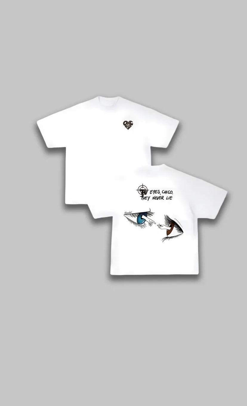 THE EYES CHICO T-SHIRT WHITE